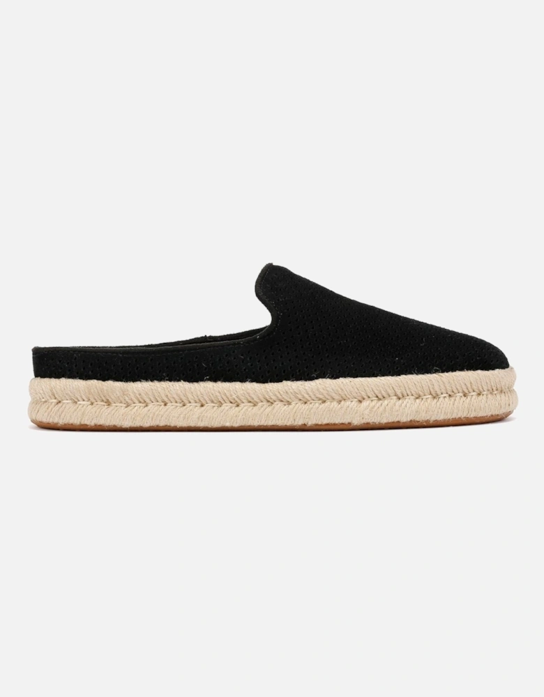 Santiago Suede Men's Black Mules