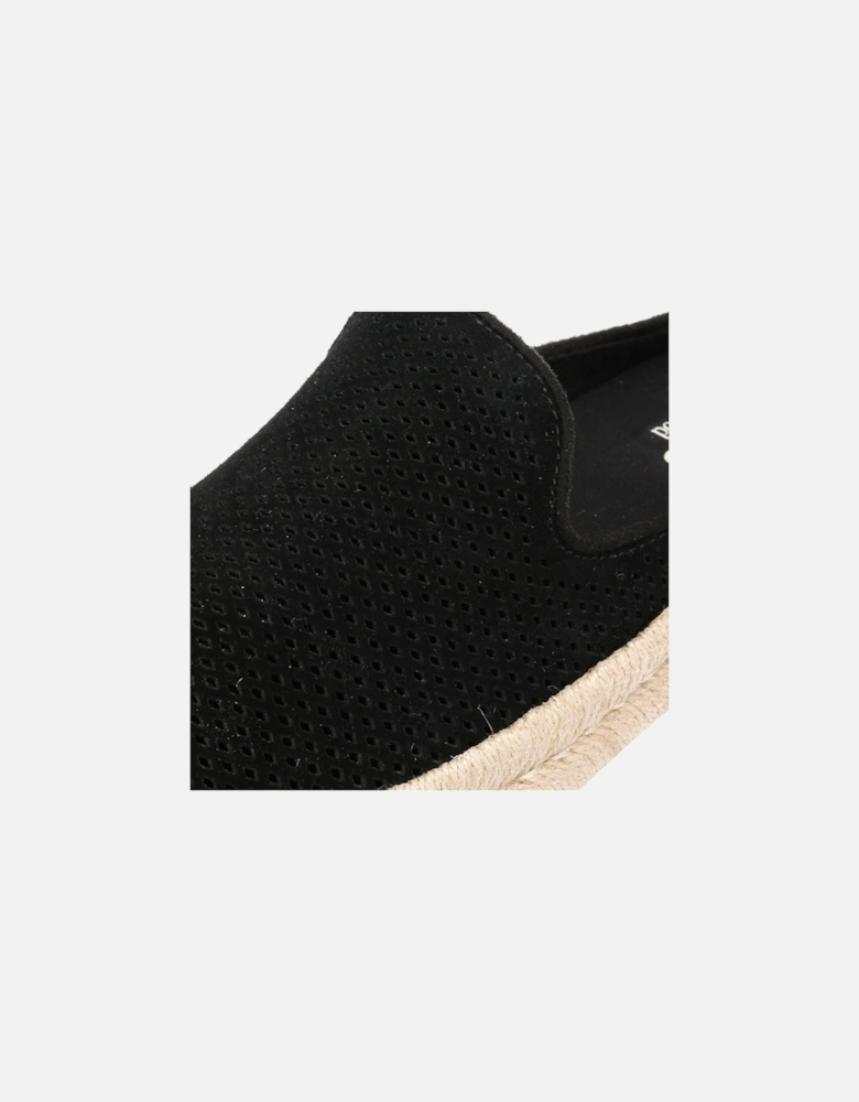 Santiago Suede Men's Black Mules