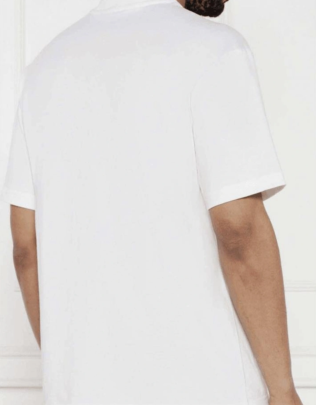 Te_Dye Relaxed Fit White T-Shirt