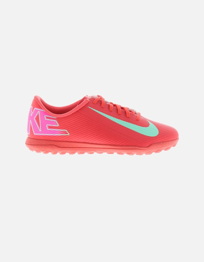 Boys Football Trainers Jr Vapor 16 Club Tf Lace Up Astro Turf Boots Pink UK