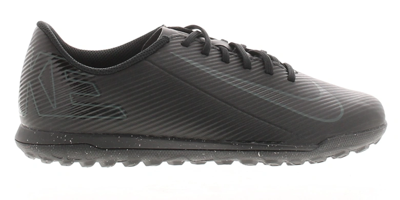 Boys Football Trainers Jr Vapor 16 Club Tf Lace Up Astro Turf Boots Black U