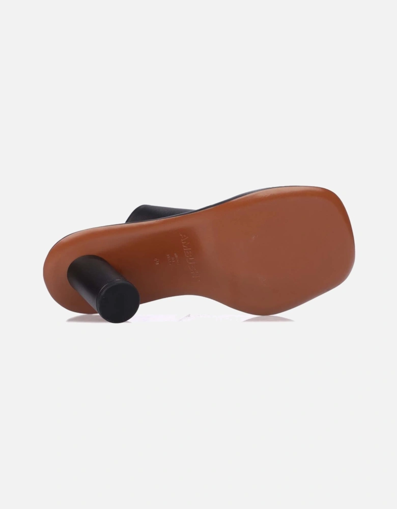 Leather Cushion Mules