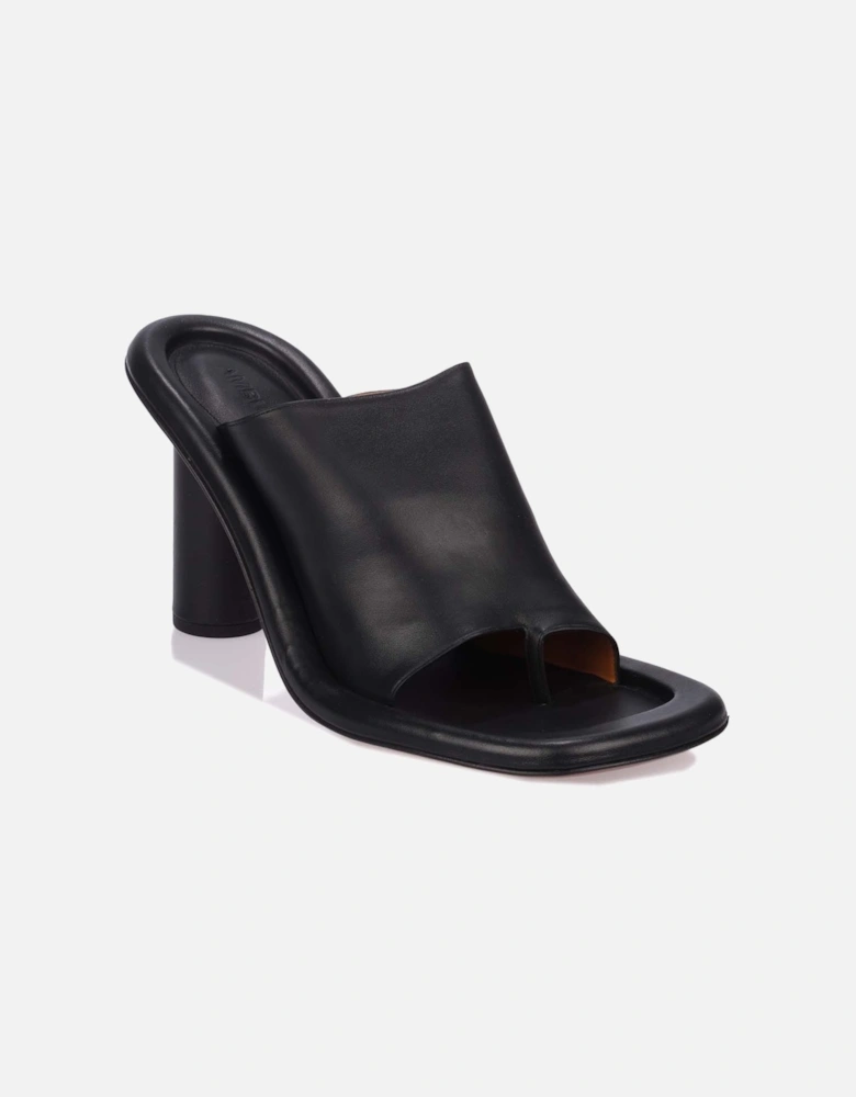 Leather Cushion Mules