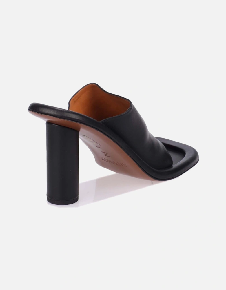Leather Cushion Mules