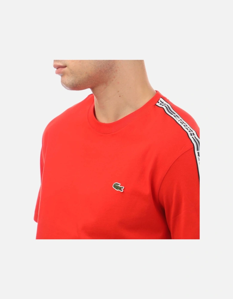 Regular Fit Logo Stripe T-Shirt