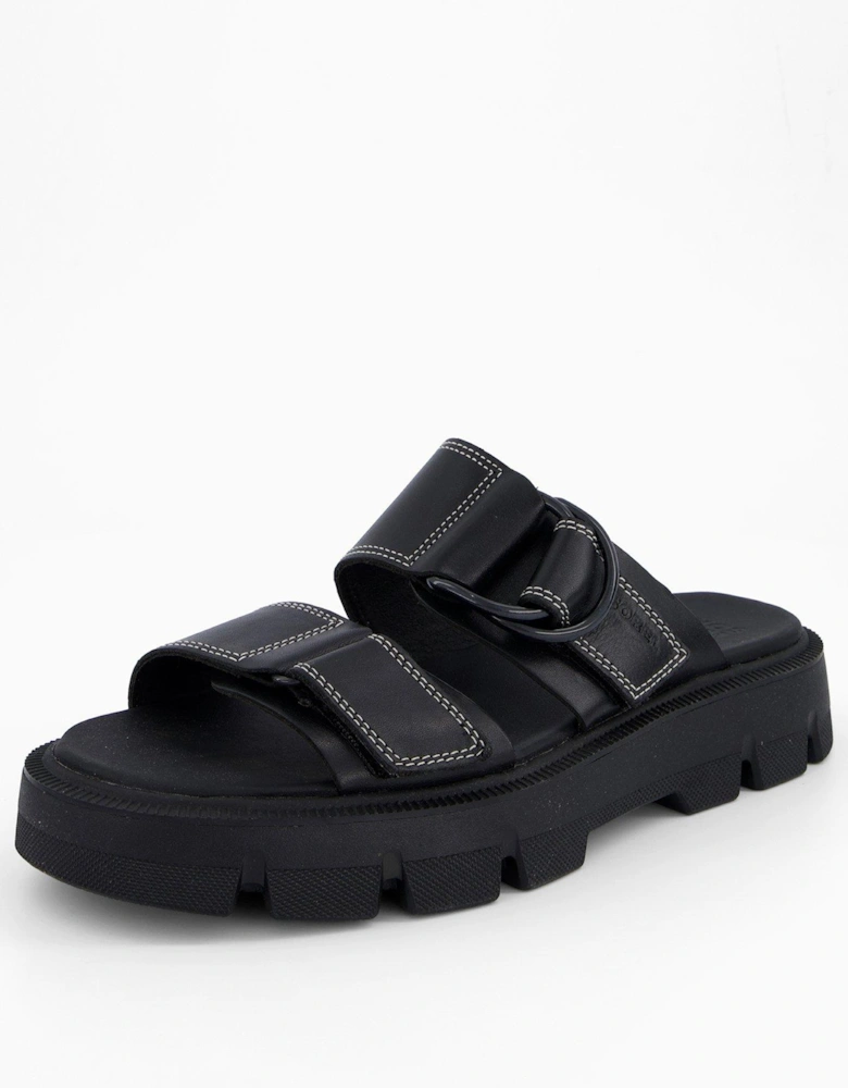 Womens Rein Cb Slide Sandals - Black