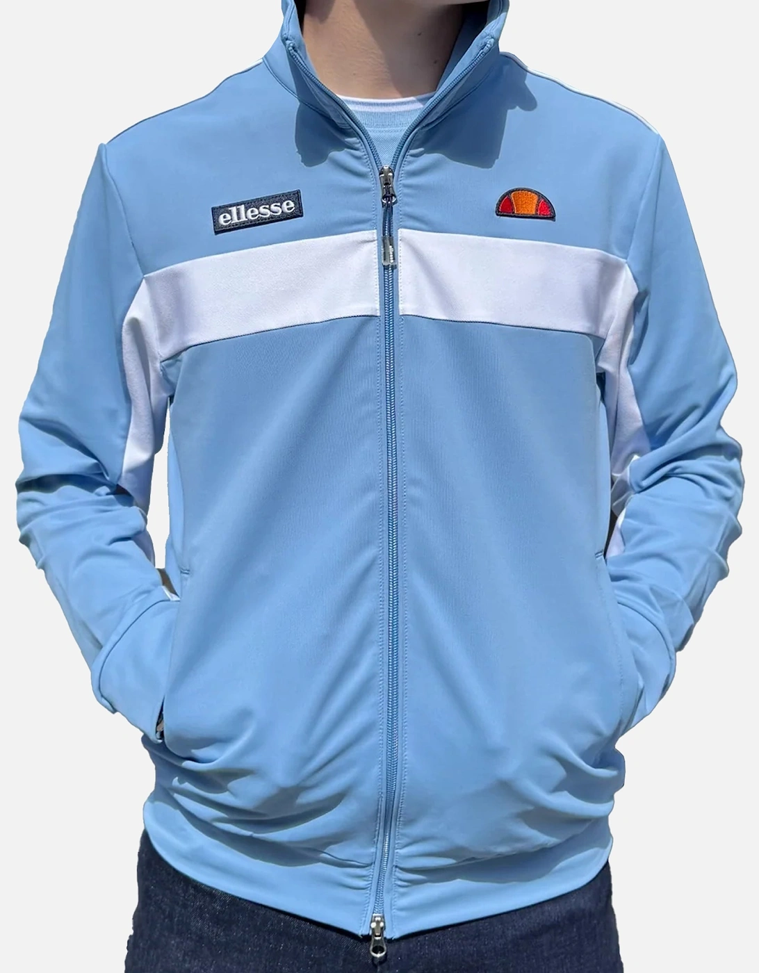 Riminali Track Top Jacket Light Blue