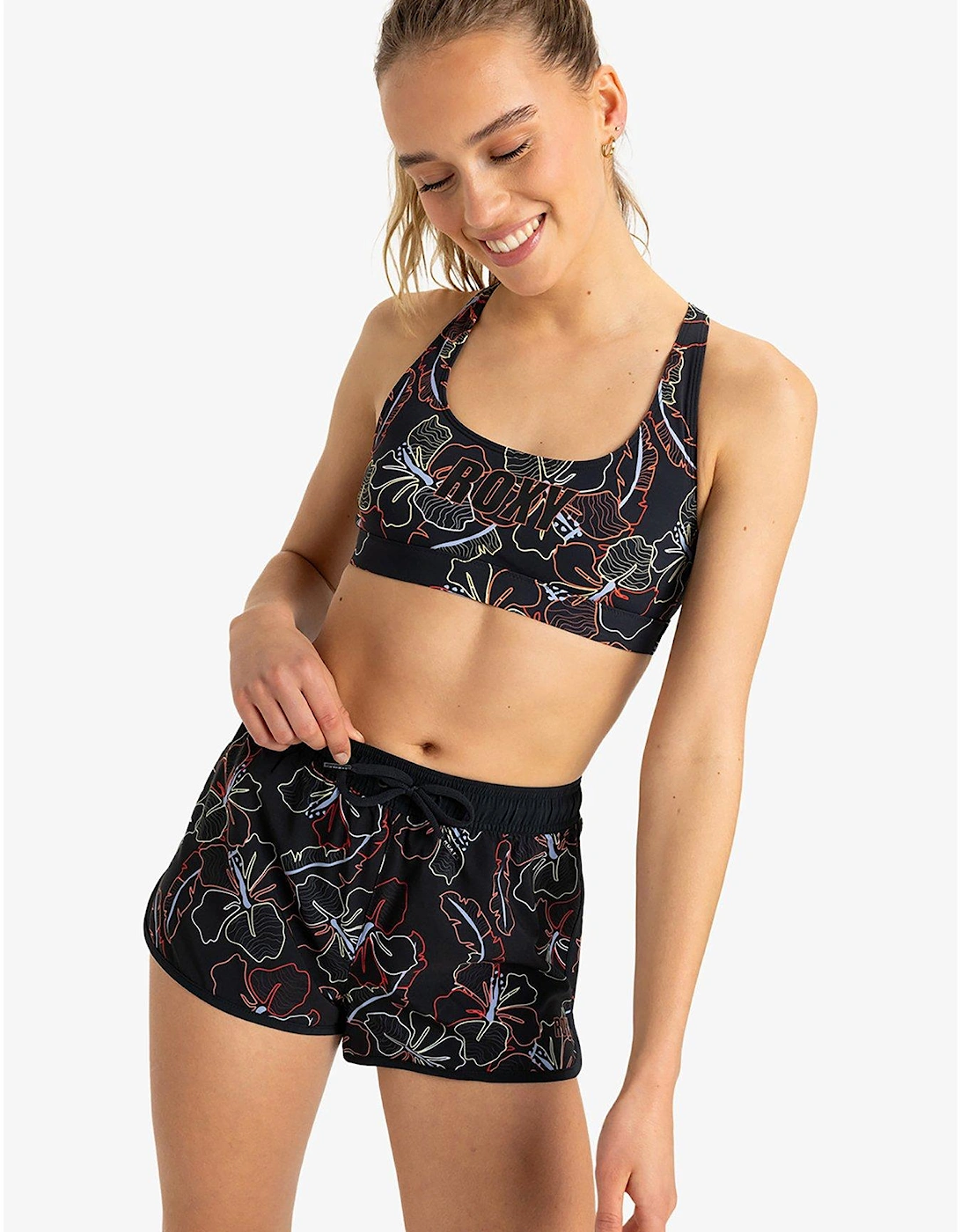 Womens Active Boardshort - Black, 2 of 1
