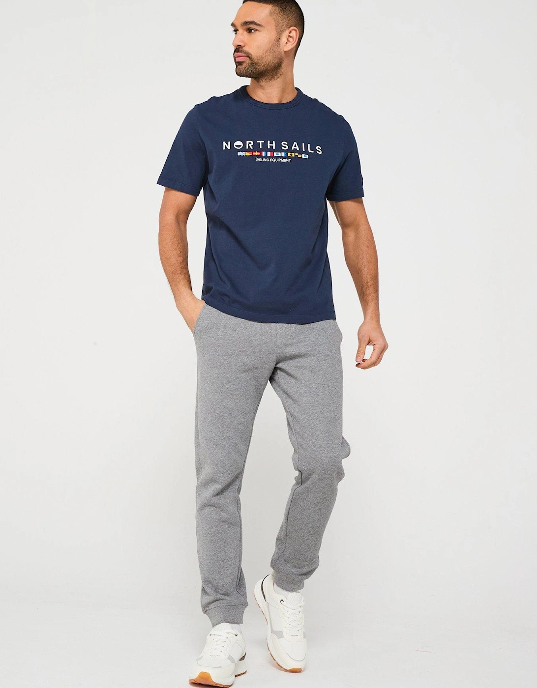 Newport Chest Logo T-Shirt - Navy