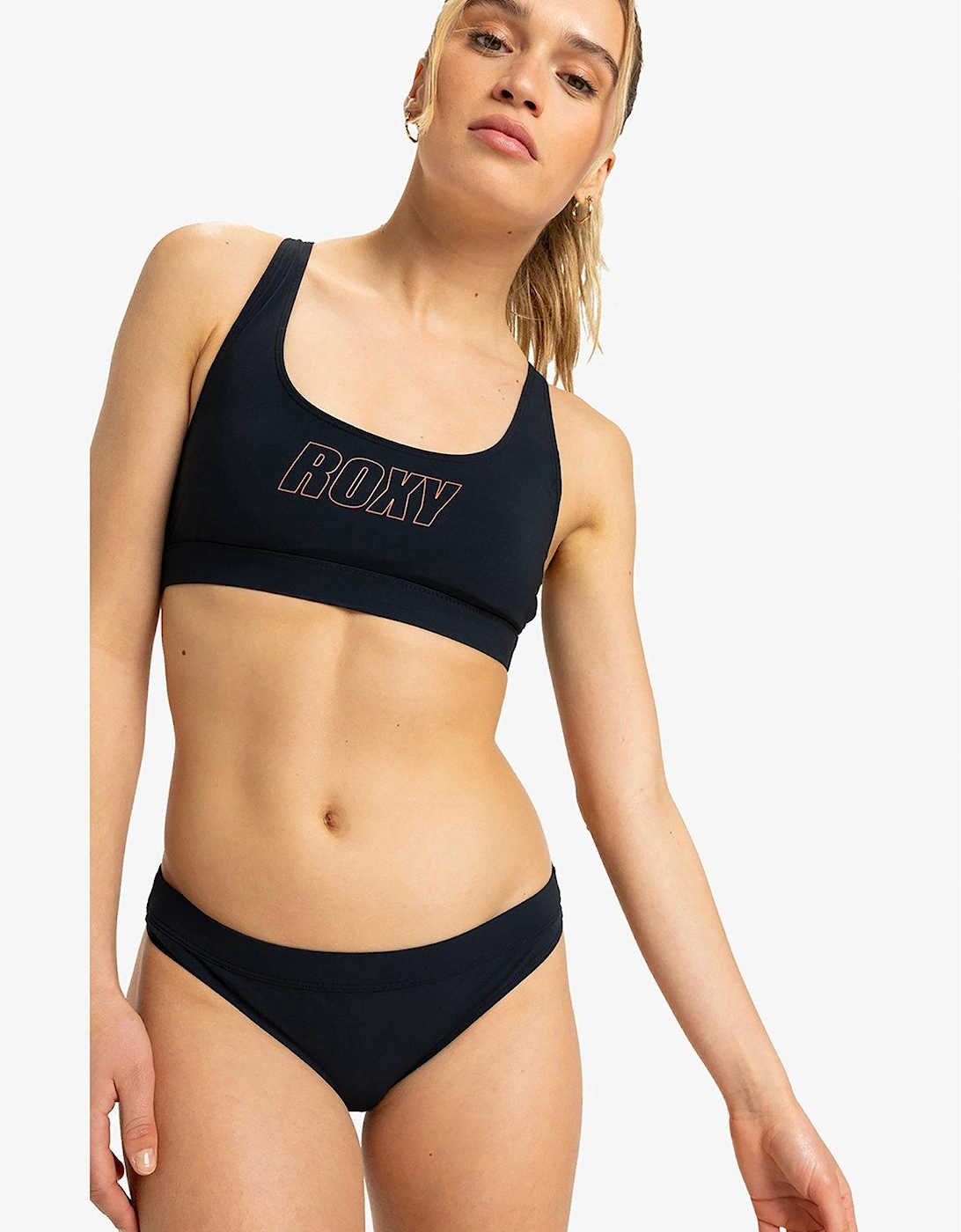 Womens Active Bikini Basic Pant Separate Bottom Swimsuit - Black, 2 of 1
