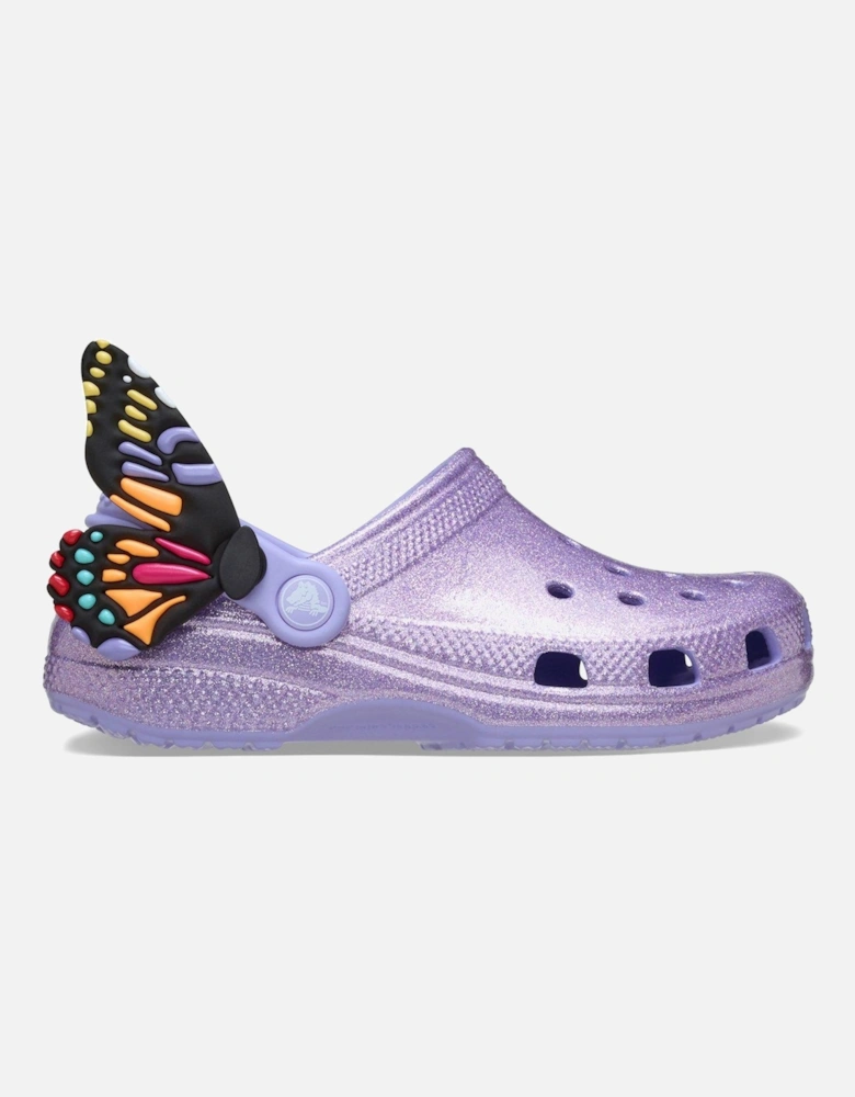 Classic Iam Butterfly Clog T - Purple