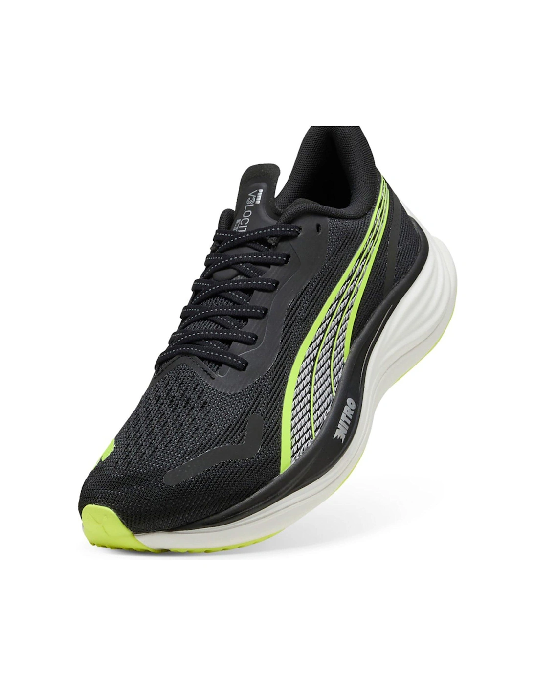 Men's Running Velocity Nitro 3 Trainers - Black