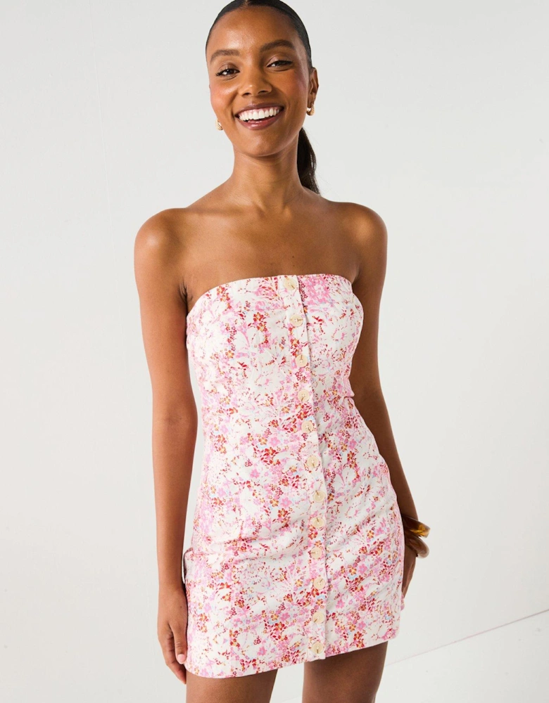 Tomas Floral Mini Dress