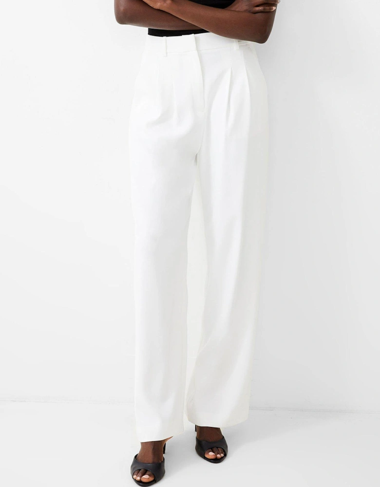 Suit Trousers With Concealed Pockets