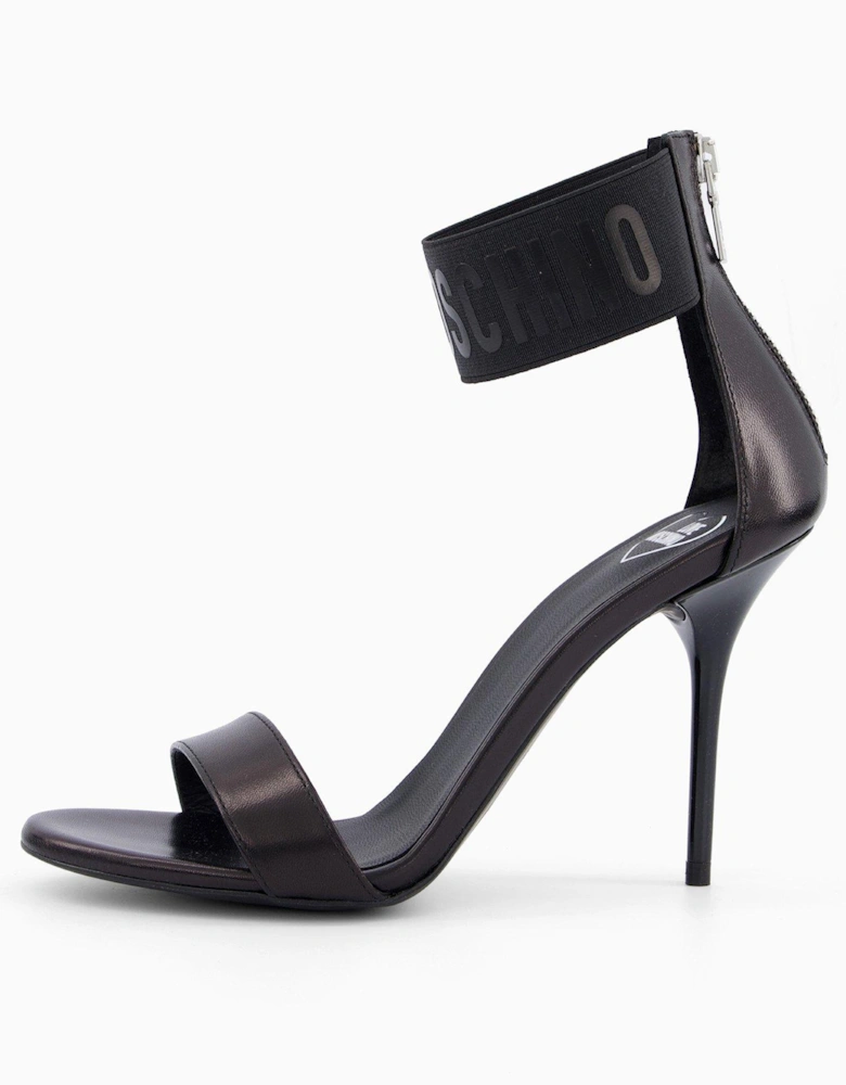 High Heeled Sandal - Black