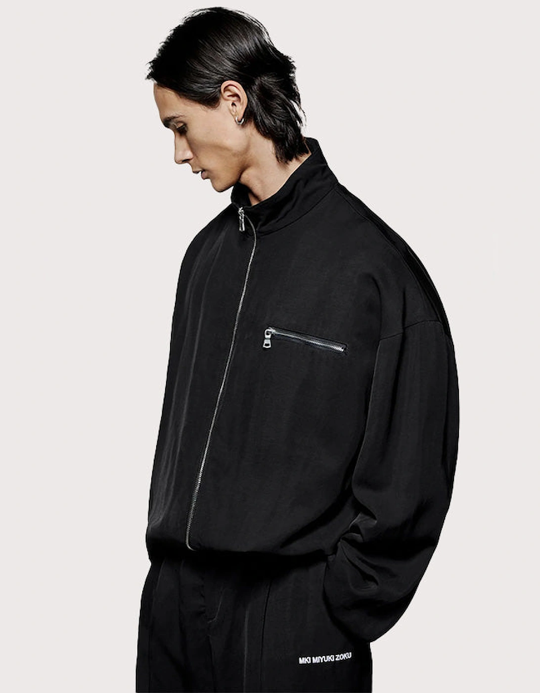 Viscose Linen Track Jacket, 6 of 5