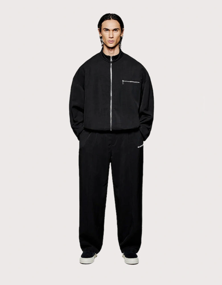 Viscose Linen Track Jacket
