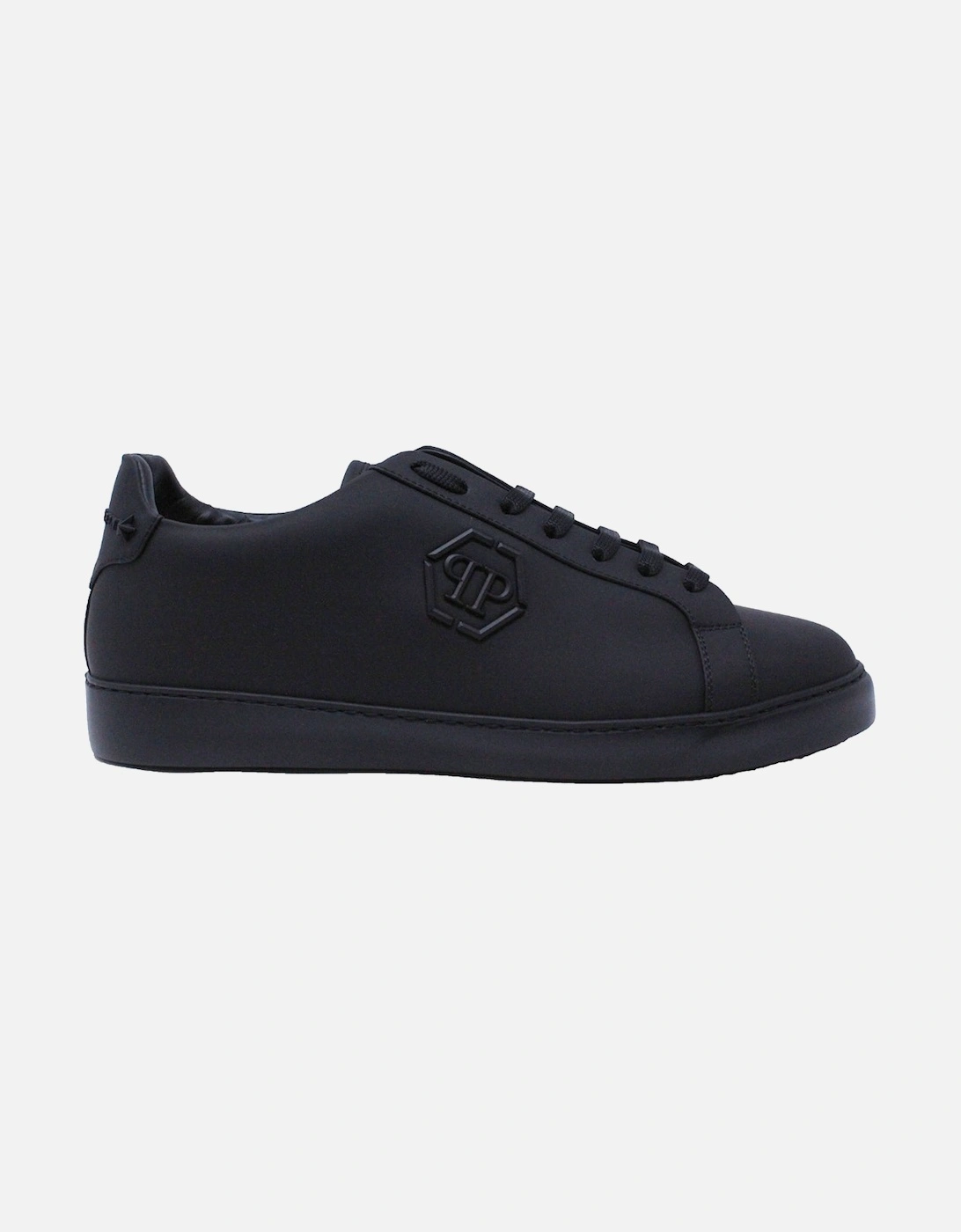 Monotone Black Plain Shoes, 3 of 2
