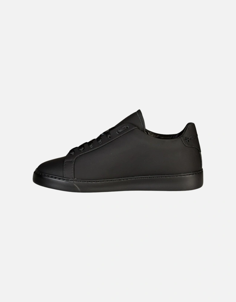 Monotone Black Plain Shoes