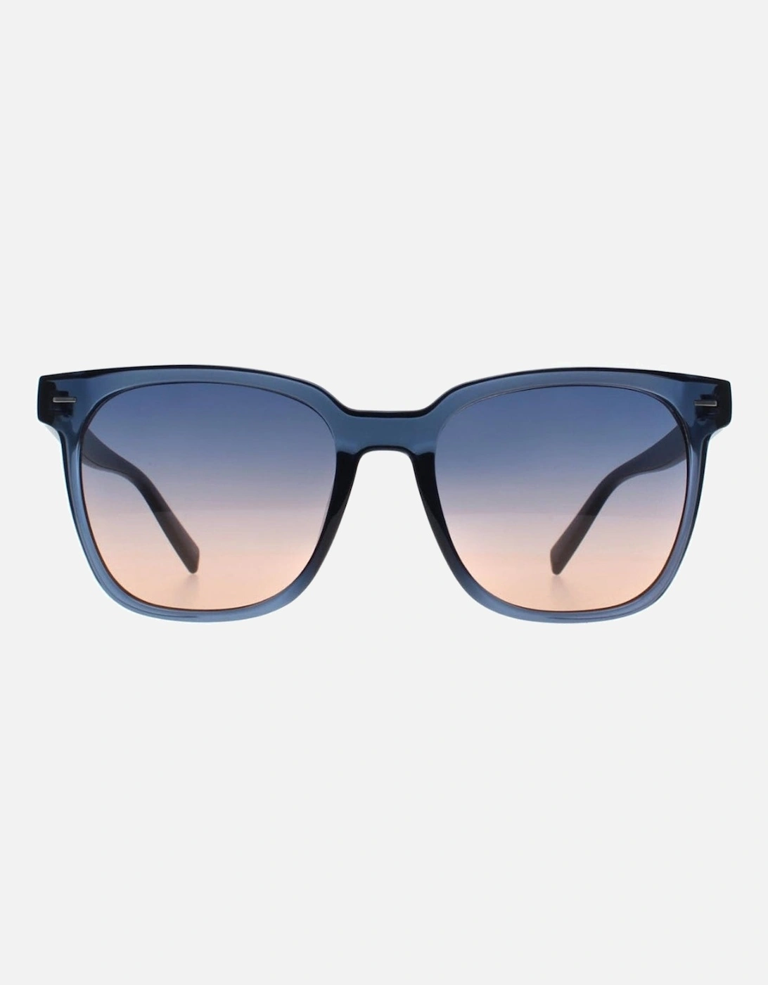 Crystal Navy Frame Navy Peach Gradient Lensed Sunglasses, 3 of 2