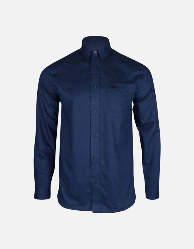 Dark Navy Blue Oxford Shirt
