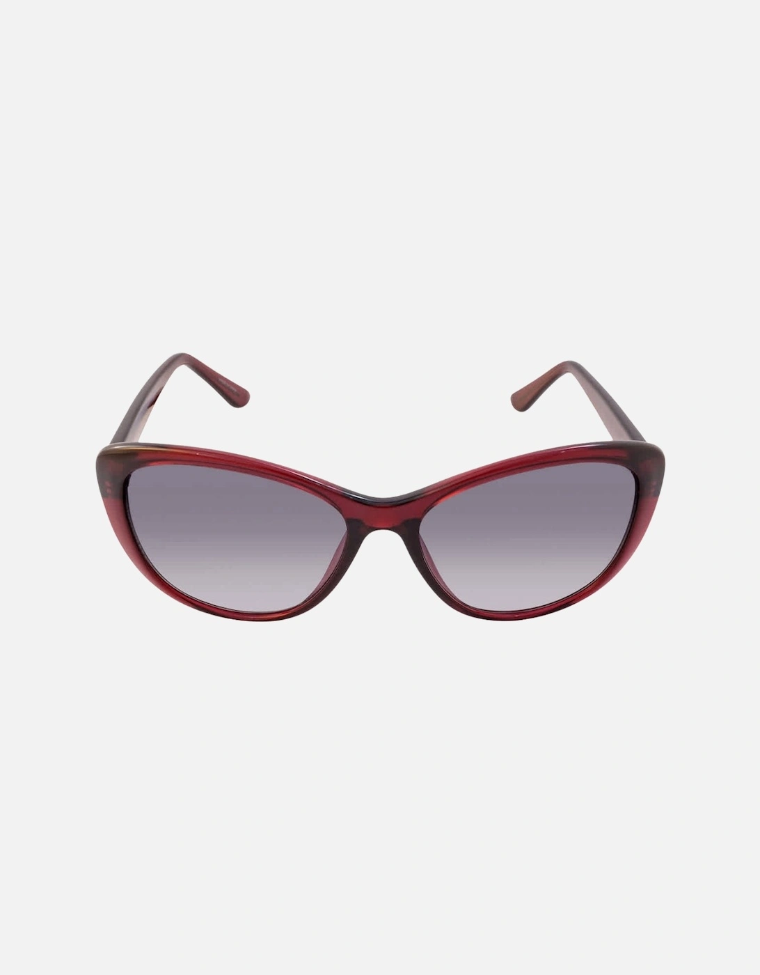 Milky Burgundy Framed Grey Gradient Lensed Sunglasses, 3 of 2