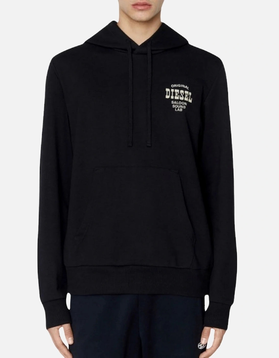 Saloon Logo Black Hoodie, 3 of 2