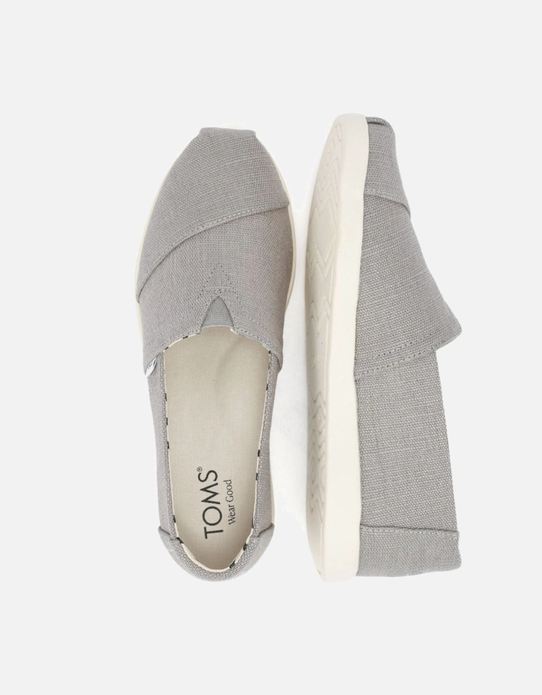 Alpargata Plus Heritage Canvas Women's Drizzle Grey Espadrilles