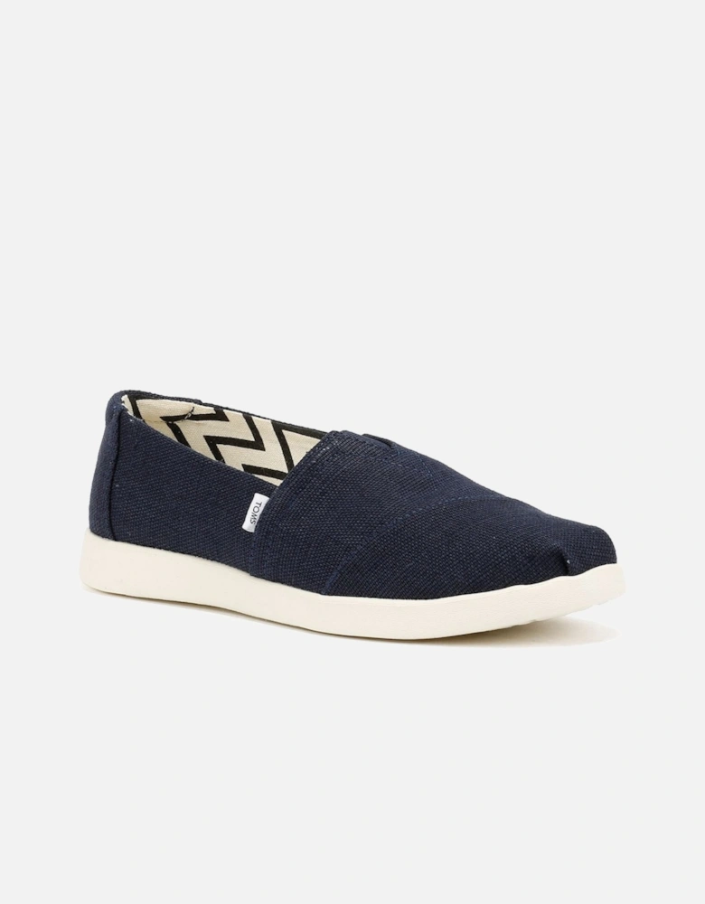 Alpargata Plus Heritage Canvas Women's Navy Espadrilles