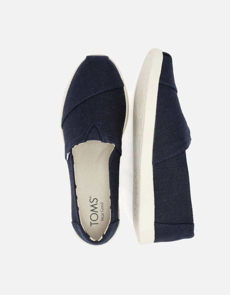 Alpargata Plus Heritage Canvas Women's Navy Espadrilles