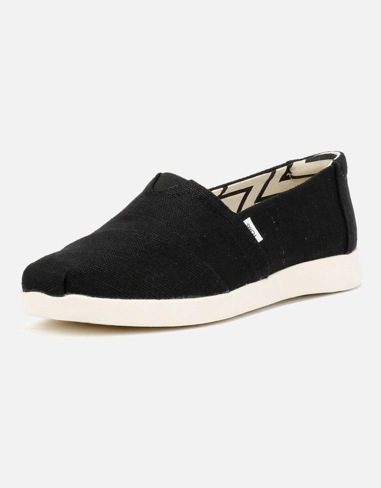 Alpargata Plus Heritage Canvas Women's Black Espadrilles