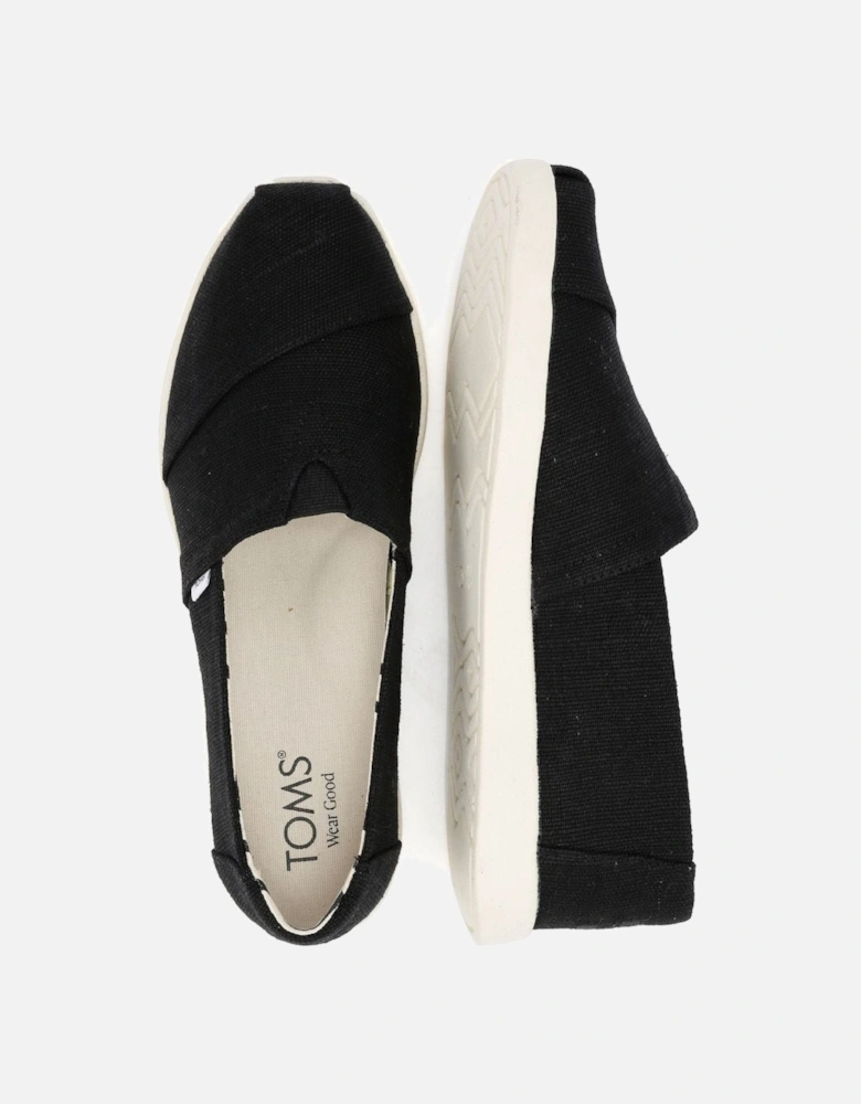 Alpargata Plus Heritage Canvas Women's Black Espadrilles