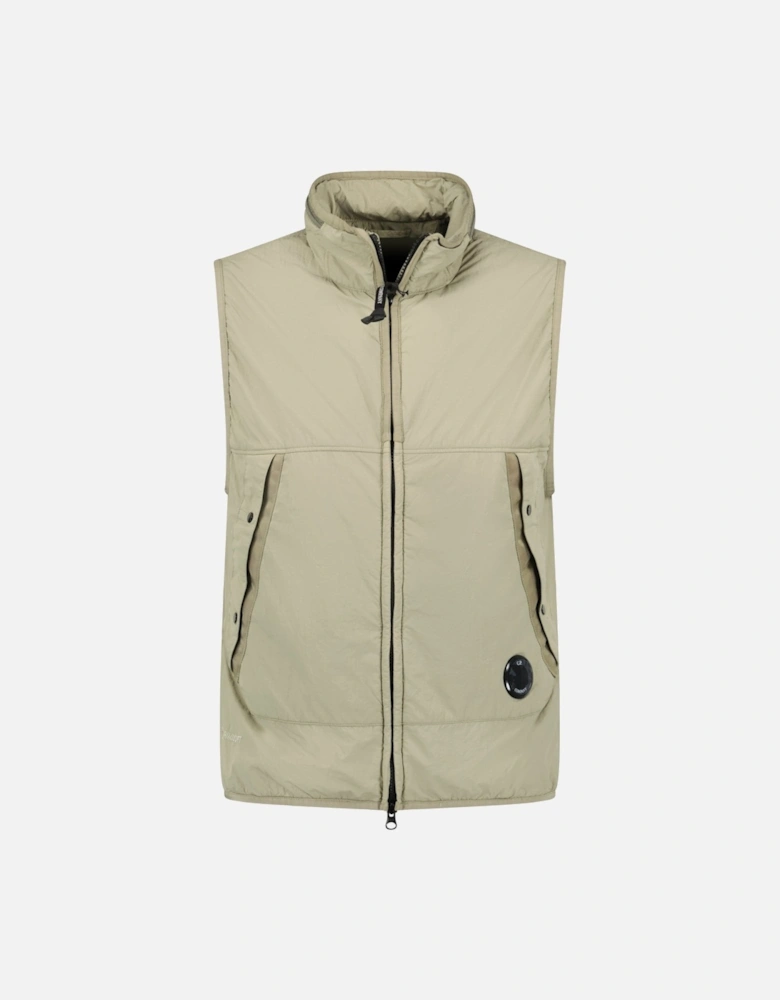 G.D.P. Primaloft Padded Gilet Beige