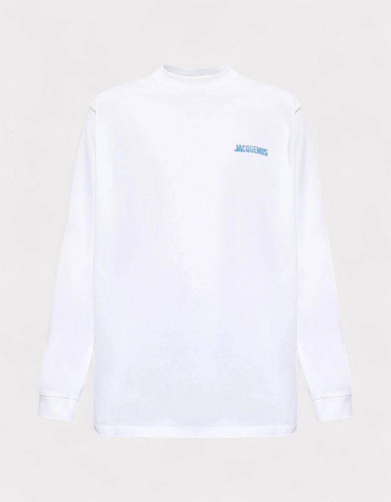 Le T-Shirt Gelo Print Ice White