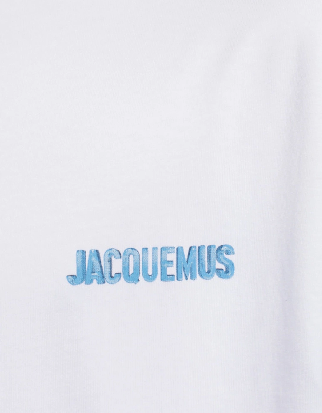 Le T-Shirt Gelo Print Ice White