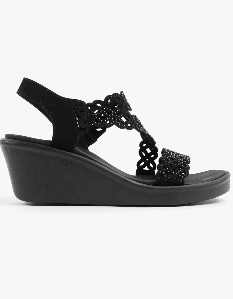 RUMBLE ON - SASSIER DAYZ Womens Sandals Black