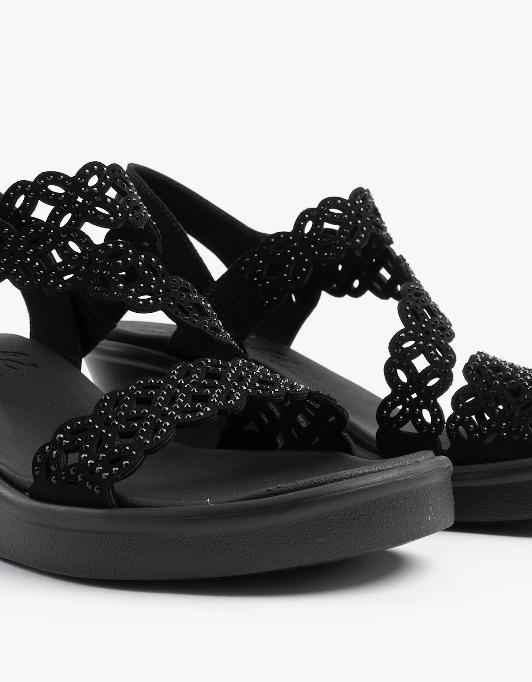 RUMBLE ON - SASSIER DAYZ Womens Sandals Black