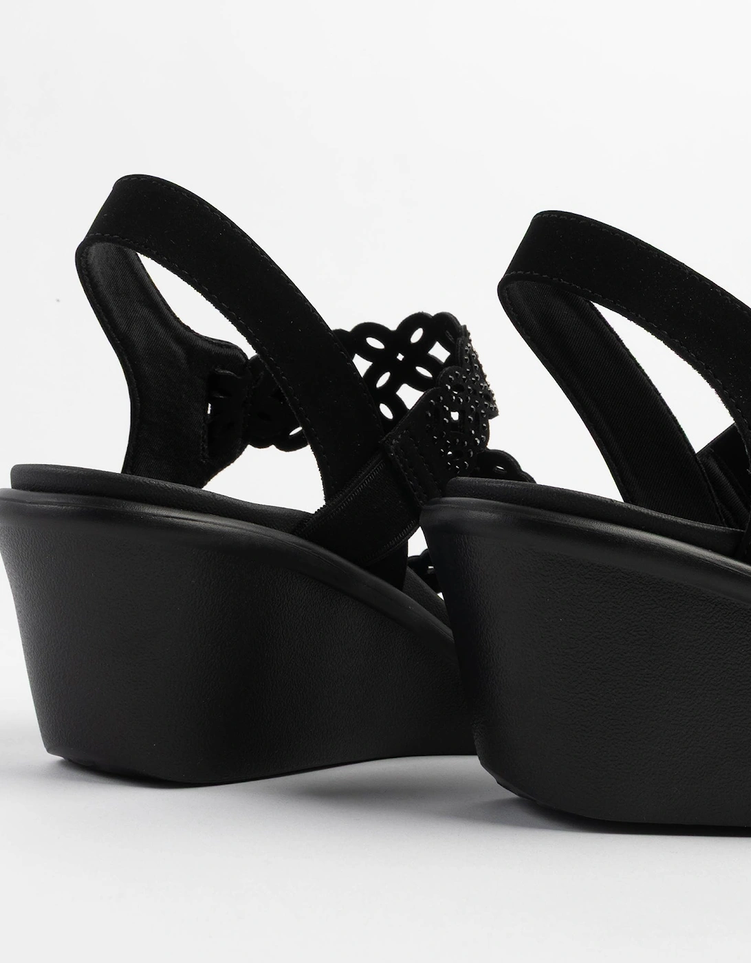 RUMBLE ON - SASSIER DAYZ Womens Sandals Black