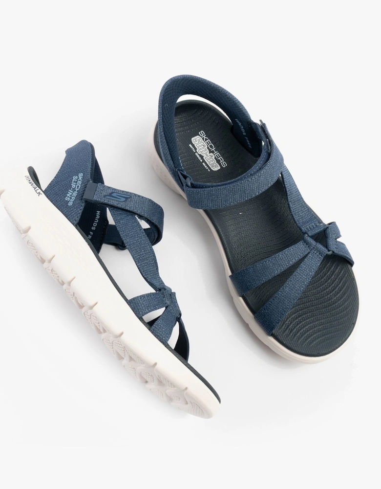 FLEX SANDAL - ILLUMINATE Womens Sandals Navy/Grey/Pink