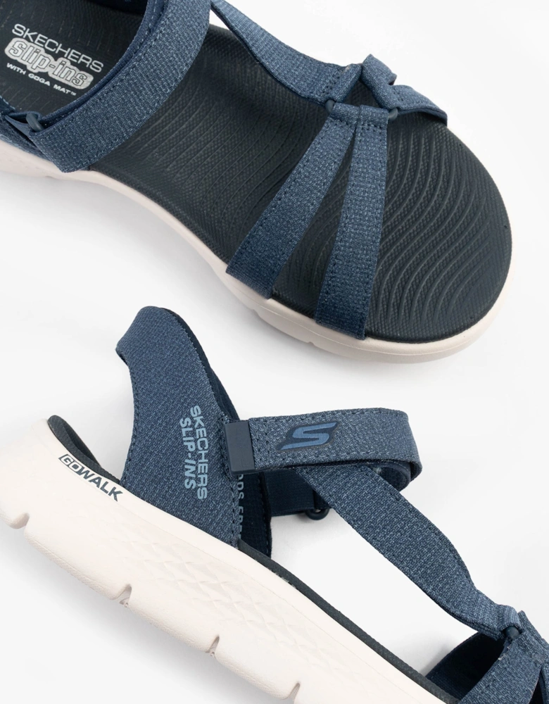 FLEX SANDAL - ILLUMINATE Womens Sandals Navy/Grey/Pink