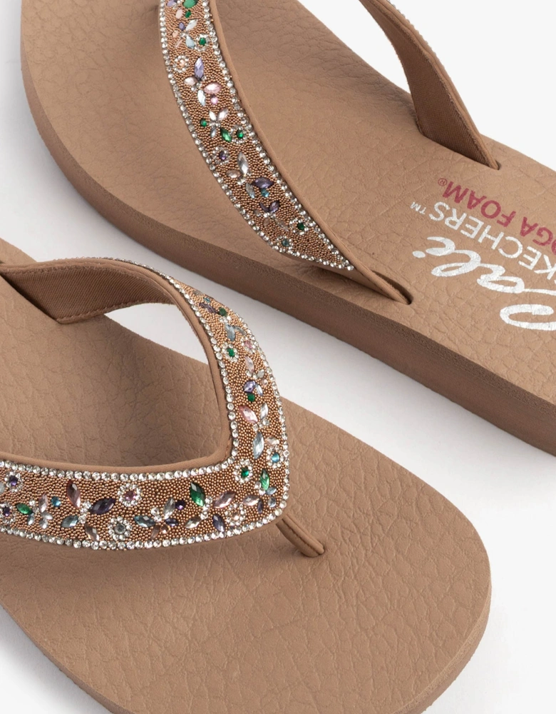 VINYASA - BUTTERFLY KISS Womens Sandals Mocca