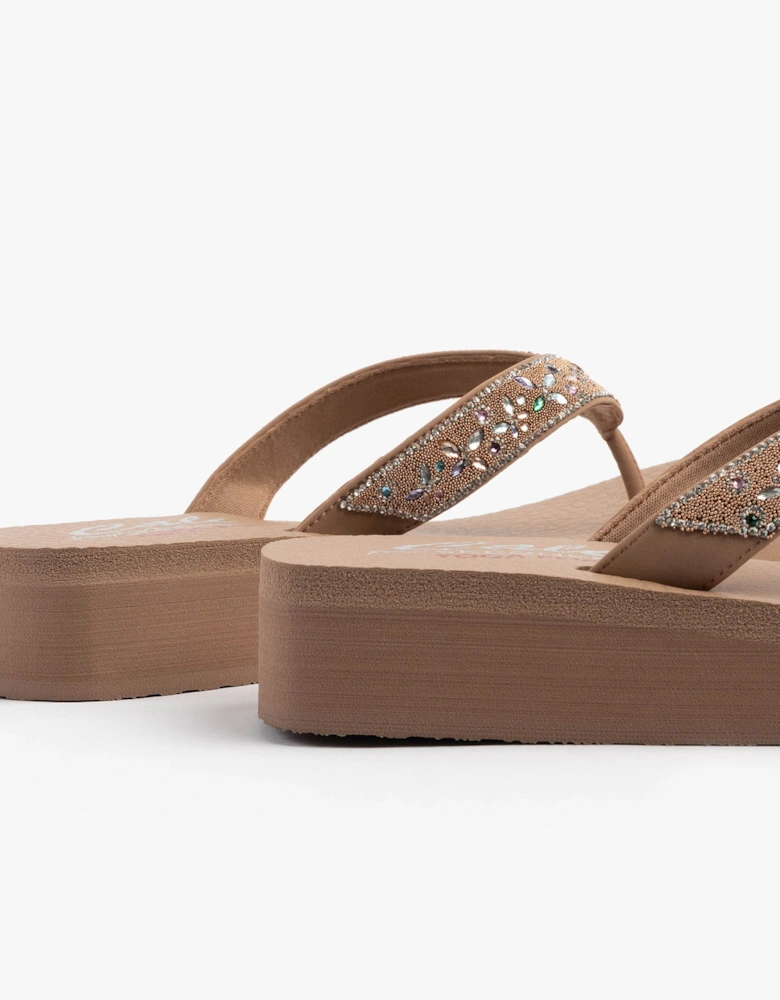 VINYASA - BUTTERFLY KISS Womens Sandals Mocca