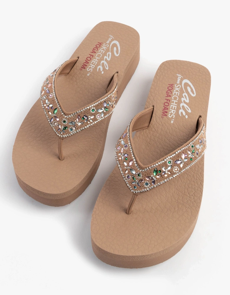 VINYASA - BUTTERFLY KISS Womens Sandals Mocca
