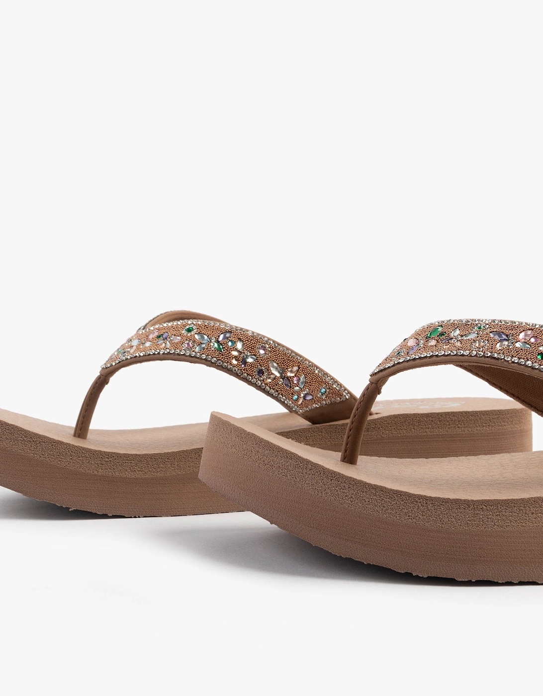 VINYASA - BUTTERFLY KISS Womens Sandals Mocca