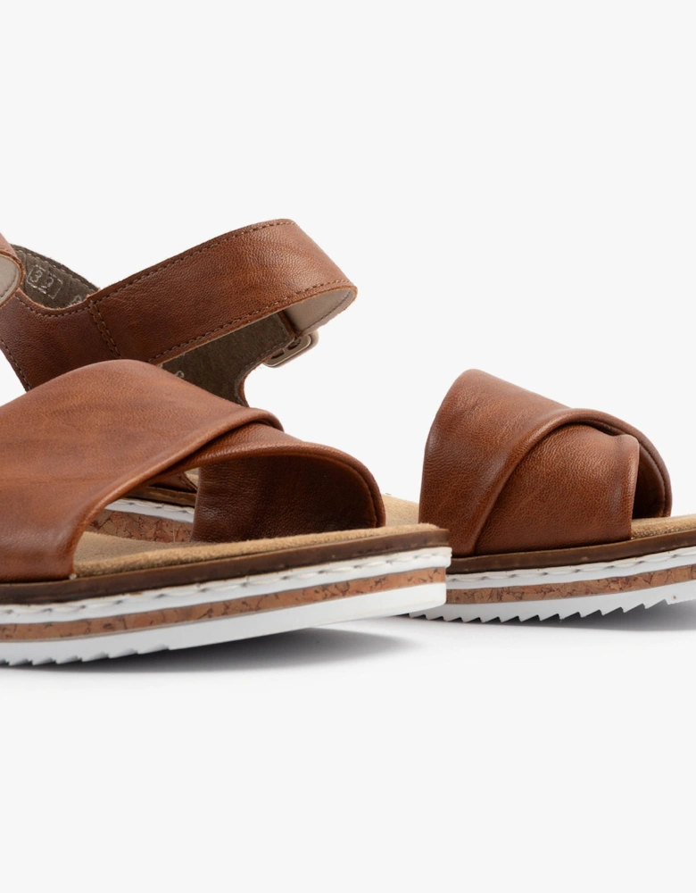 V3691-22 Womens Sandals Brown