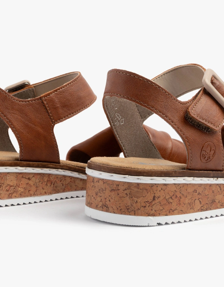 V3691-22 Womens Sandals Brown