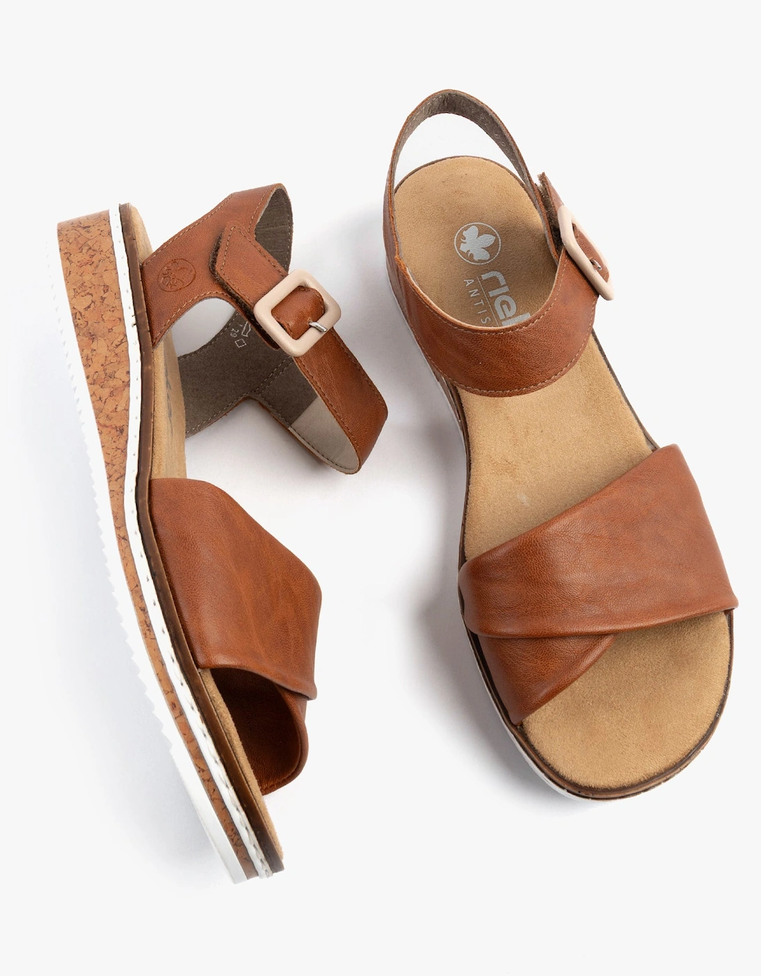 V3691-22 Womens Sandals Brown