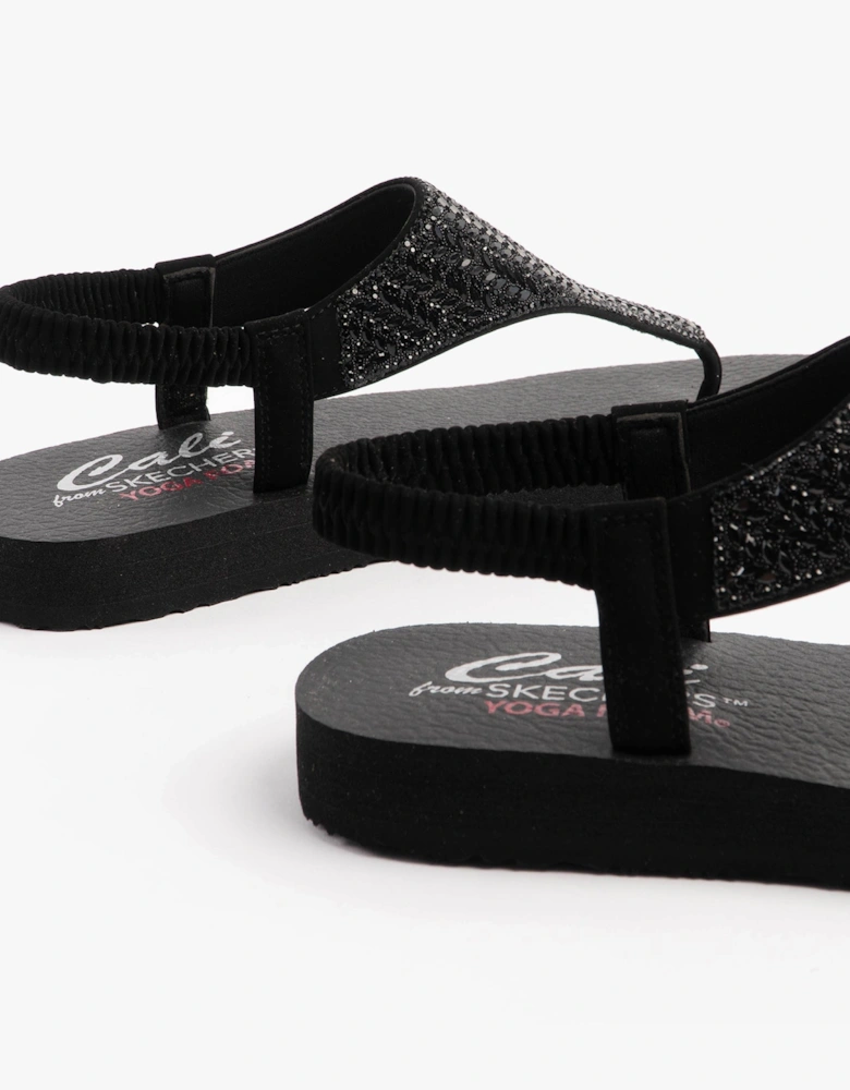 MEDITATION - GLAMOROUS MUSE Womens Sandals Black