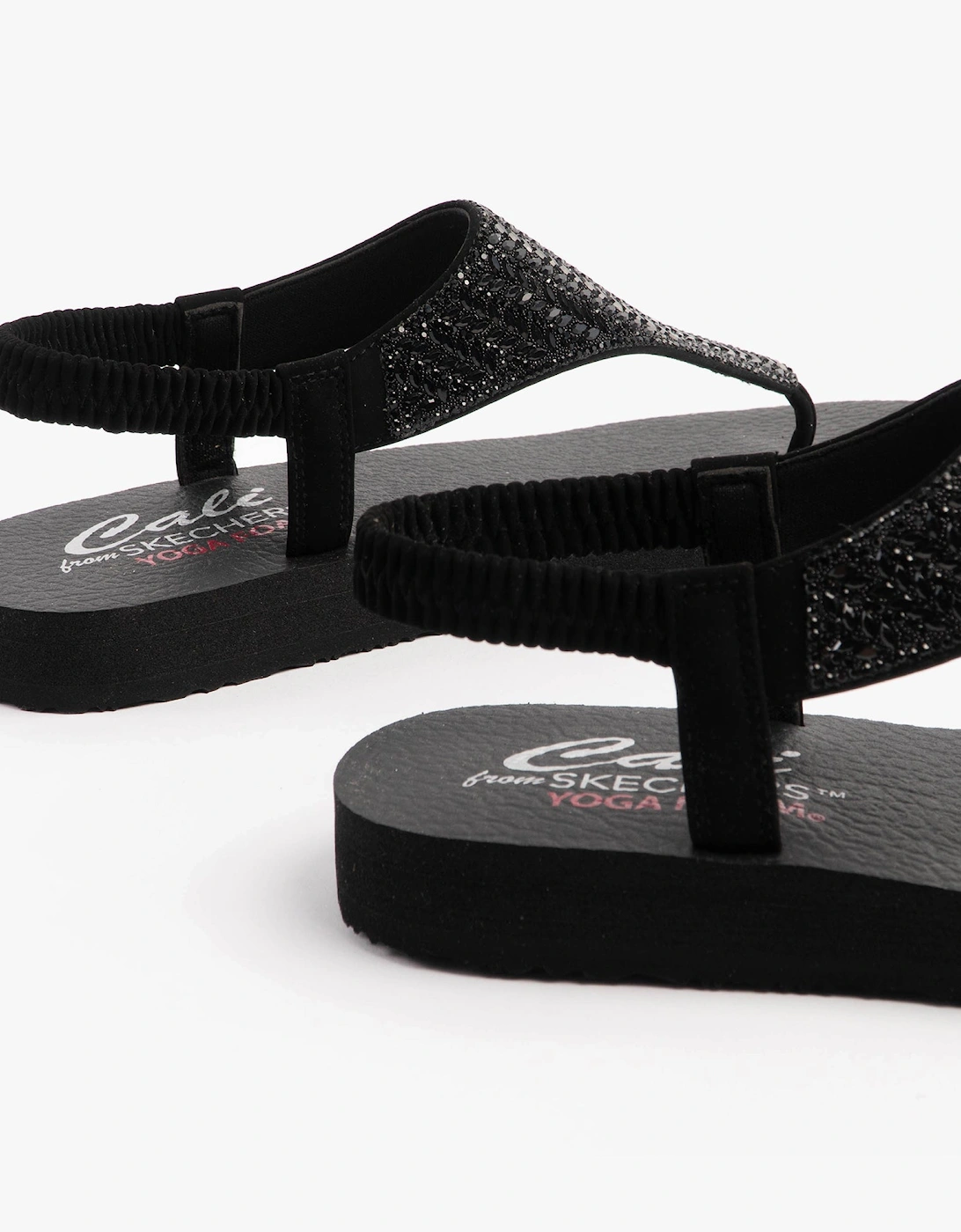 MEDITATION - GLAMOROUS MUSE Womens Sandals Black