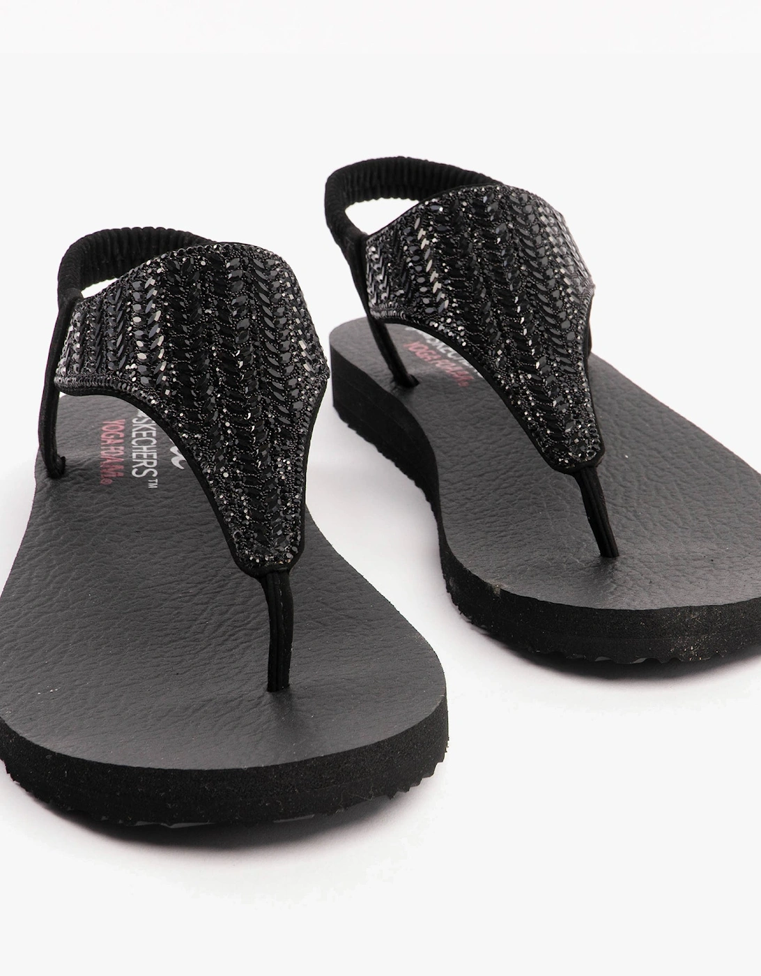 MEDITATION - GLAMOROUS MUSE Womens Sandals Black